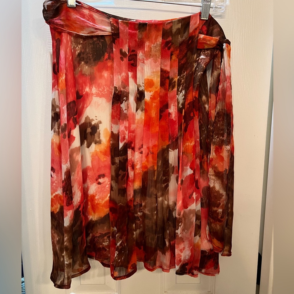 AGB flare just below to mid knee length skirt